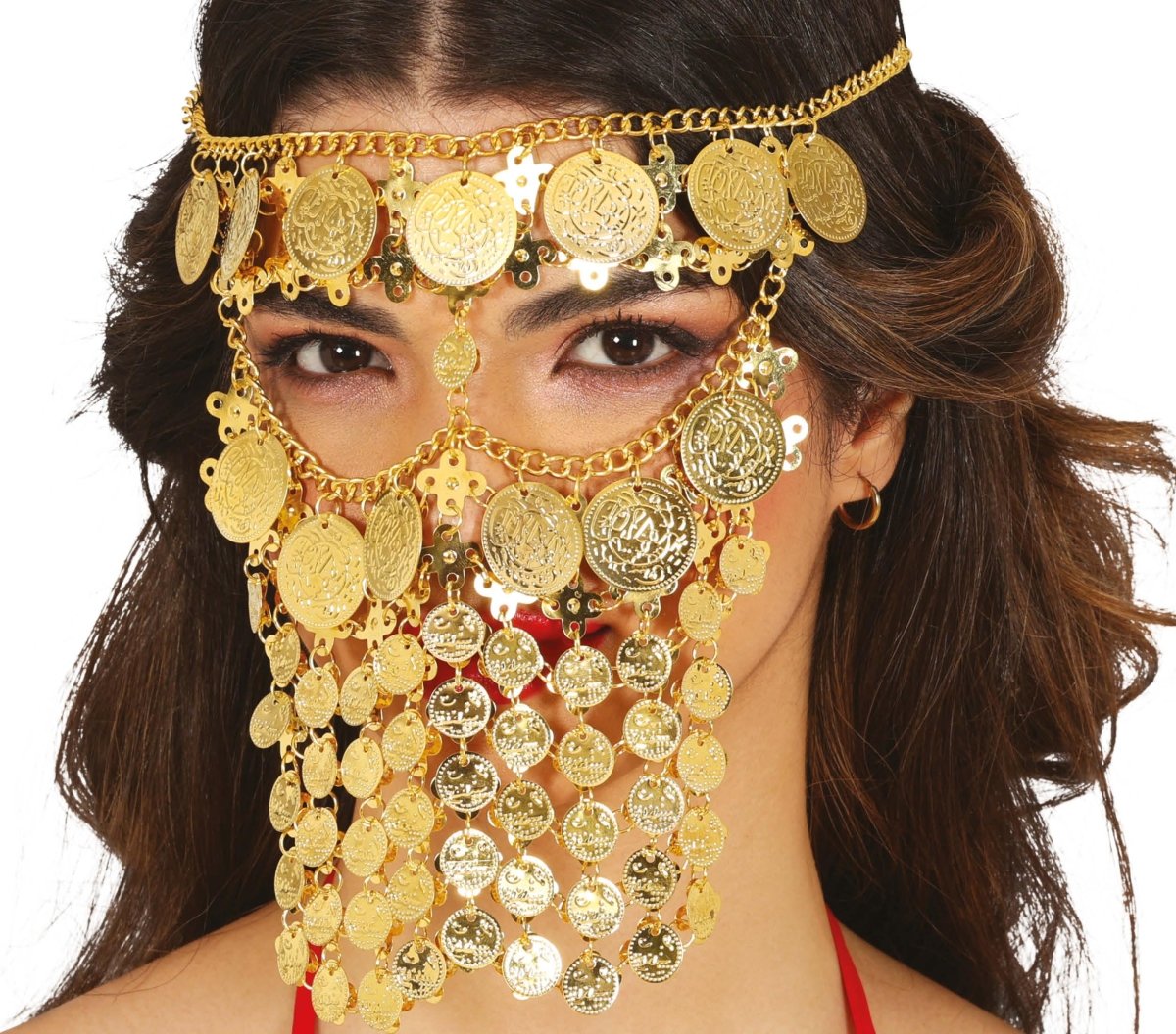 Gouden Ketting Gezicht