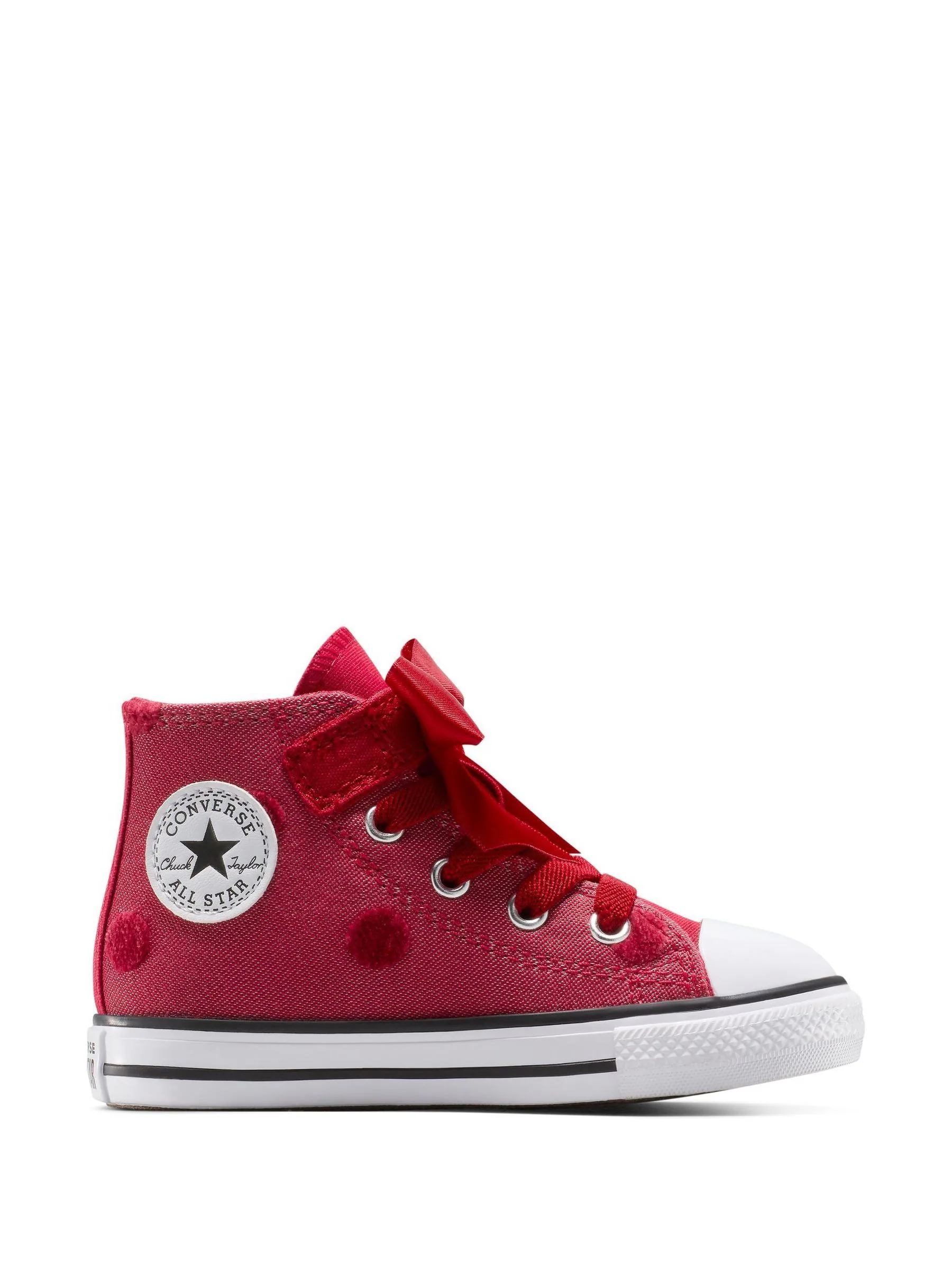 Converse Chuck Taylor Toddler Bow High Trainers