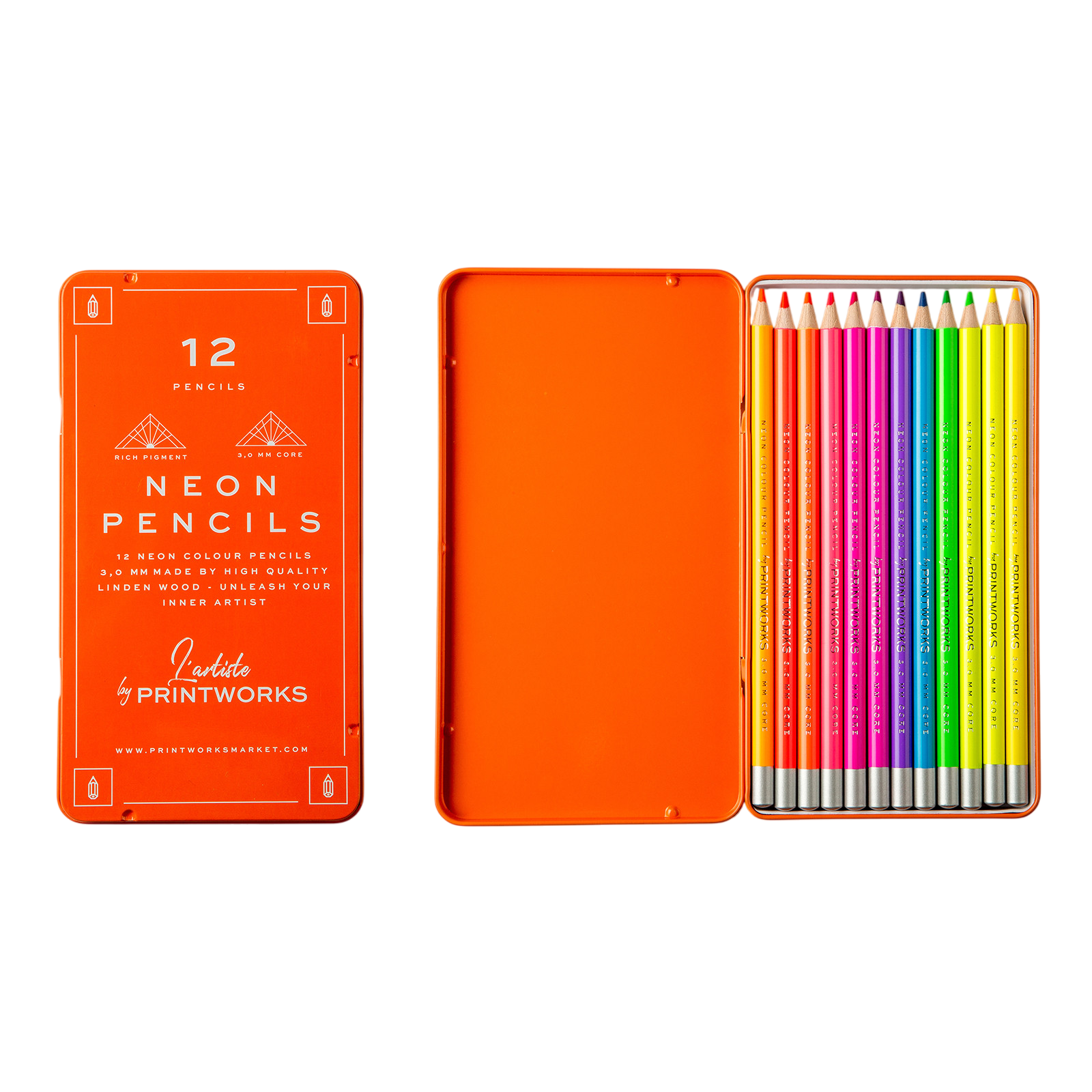 Stifte Neon Pencils, multi
