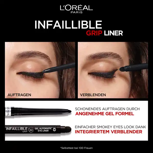 Infaillible Automatic Grip Eyeliner Taupe Grey