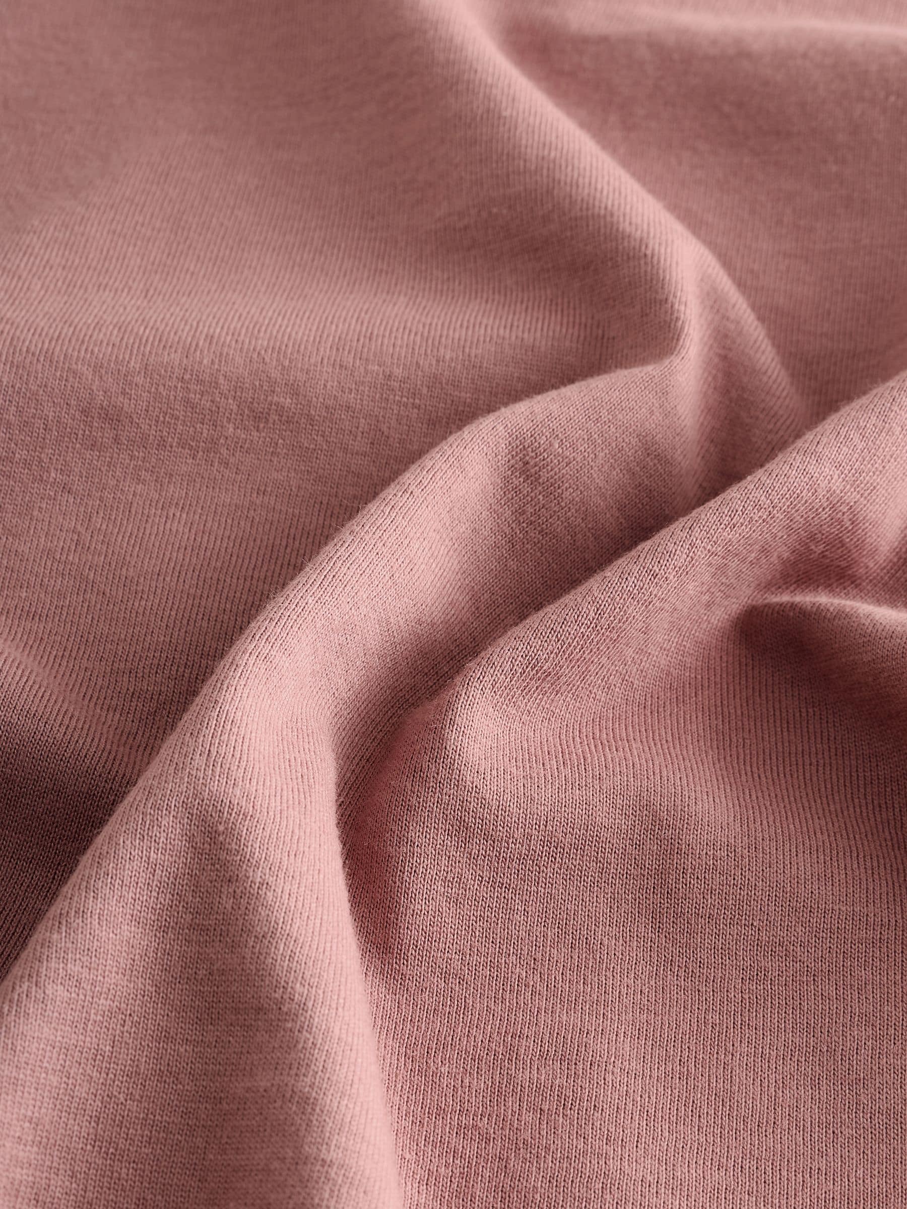 Pastelroze - 100% katoenen T-shirt met lange mouwen