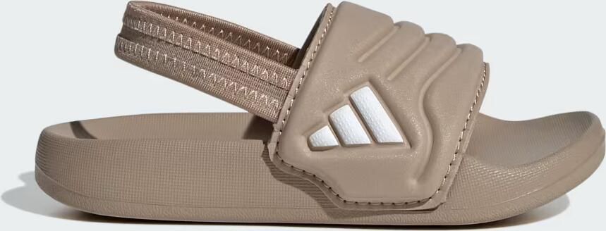 Adidas Sportswear Adilette Estrap 2.0 Slippers Peuters Kinderen Bruin