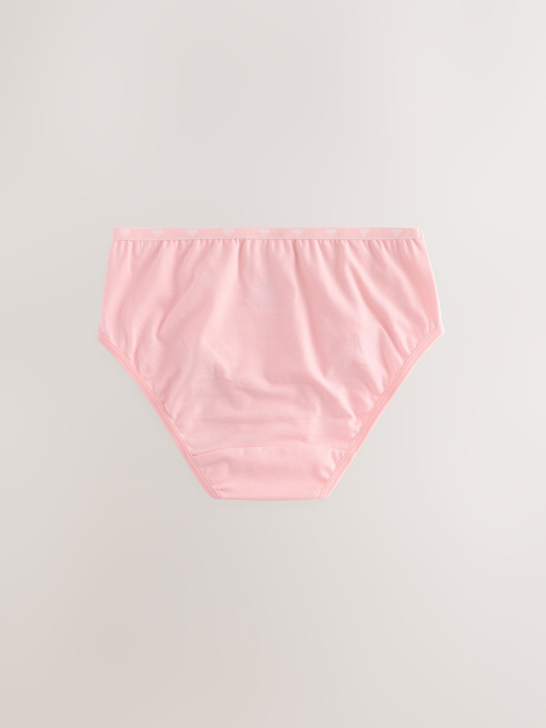 Roze - Verpakking van 5 onderbroeken (1,5-16 jr)