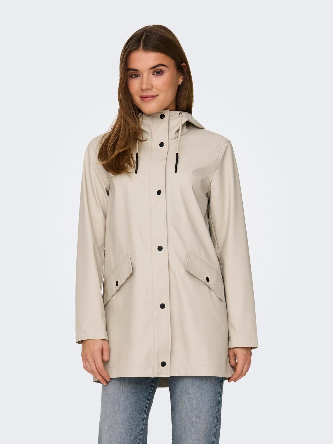ONLELISA Regenmantel Silver Lining