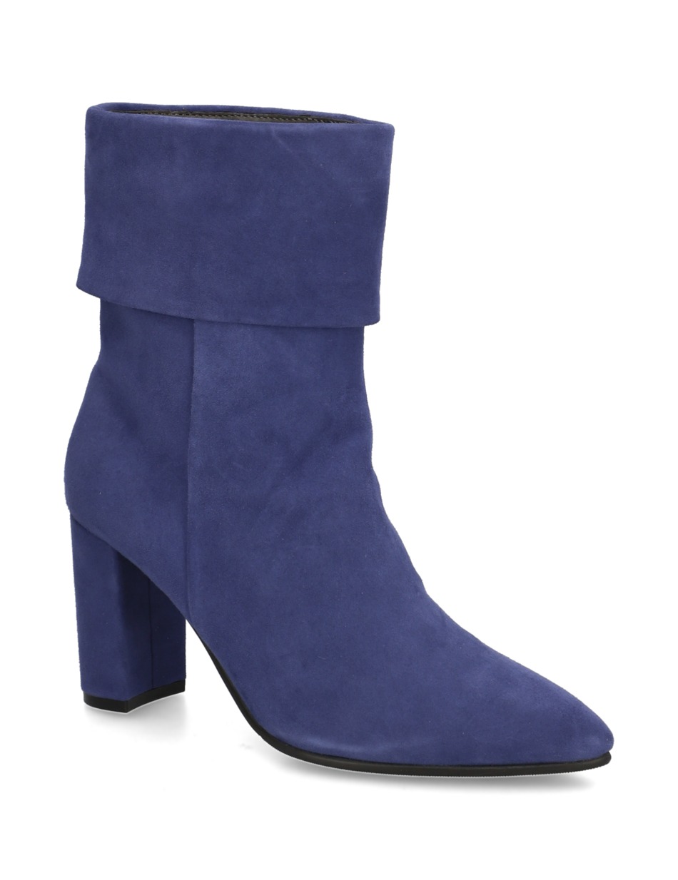 Veloursleder Stiefelette
