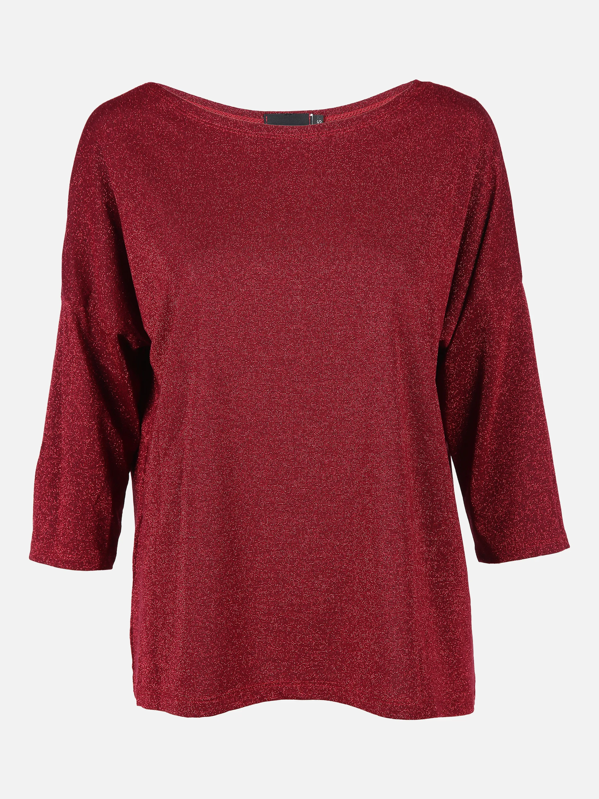Damen Lurexshirt mit 3/4 Ärmel