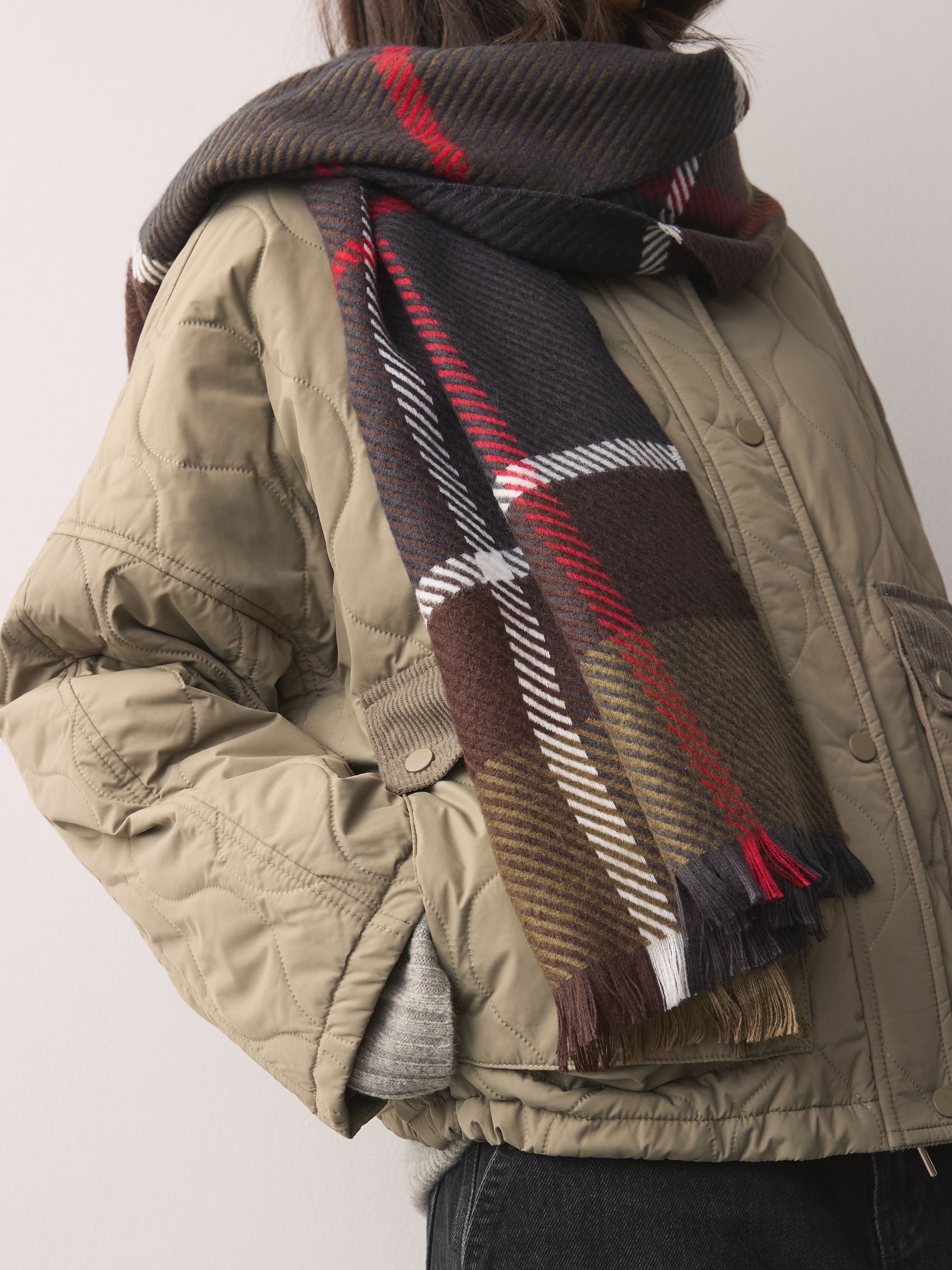 Groen - Barbour® Tartan Blair-sjaal