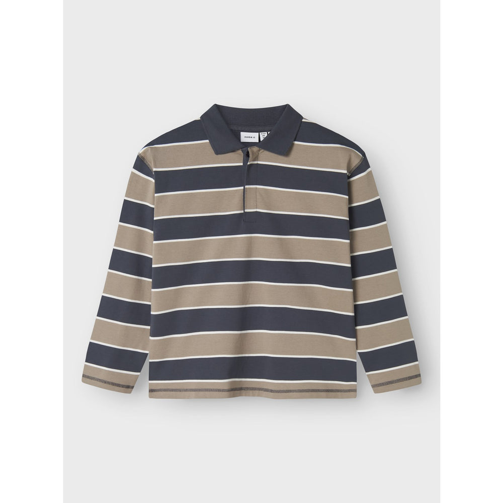 Køb Name It Roasted Cashew Nkmollie Ls Rlx Polo Bf