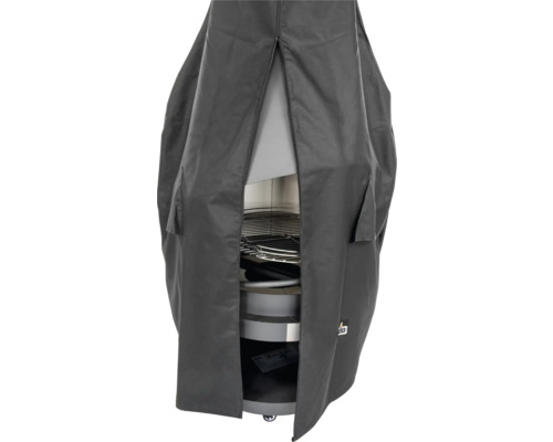 Asado Grillhoes, Beschermhoes, Weerbestendige Hoes voor Tuinhaard, Ø 70 cm, Zwart, Waterdicht