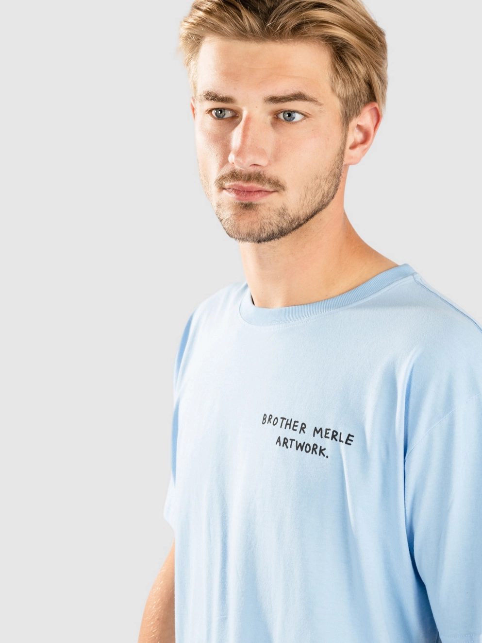 Brother Merle Betty Retro T-Shirt light blue