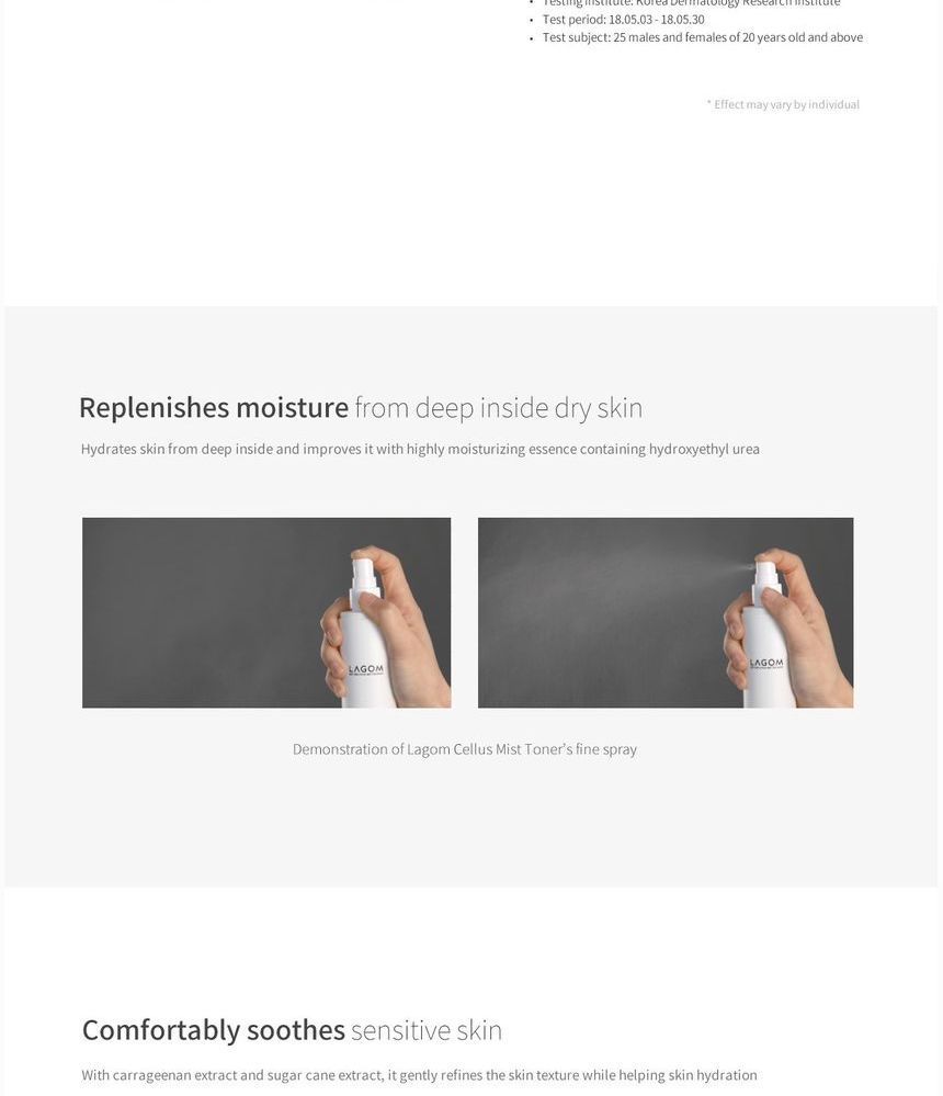LAGOM - Cellus Mist Toner