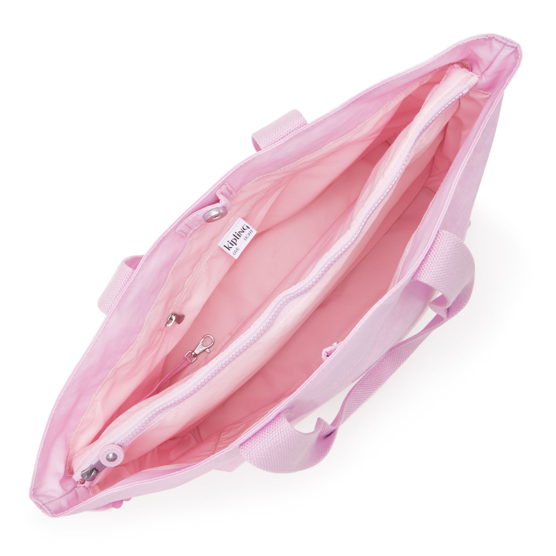 COLISSA Grand fourre-tout avec compartiment pour ordinateur portable - Blooming Pink