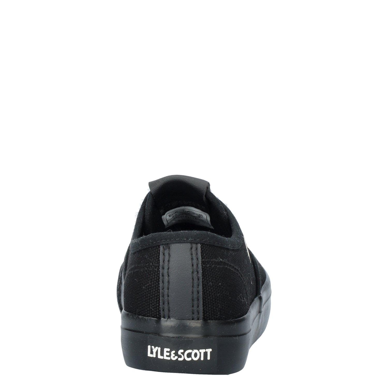 Lyle&Scott Wick Kids jongens sneakers Lyle & Scott Zwart