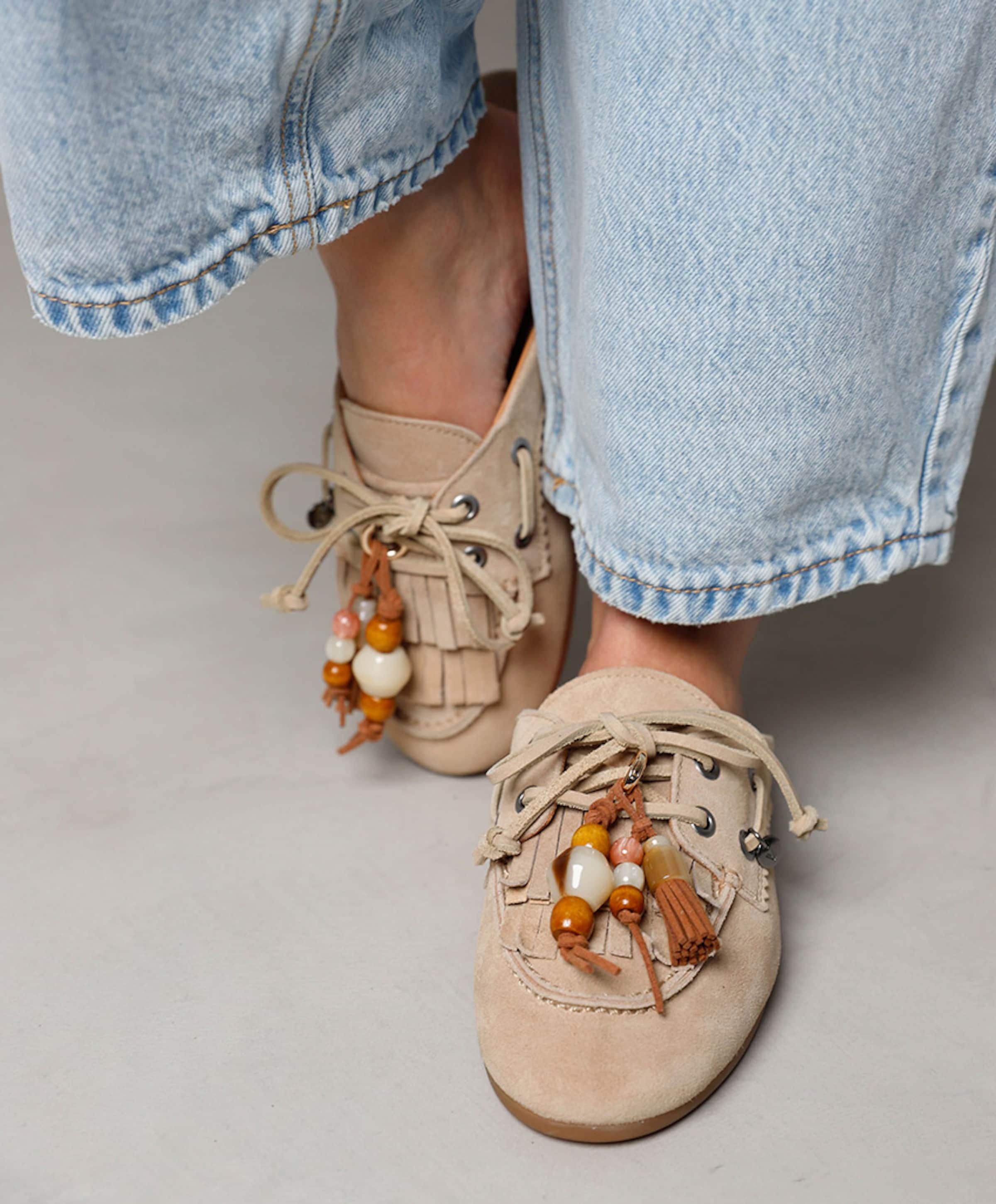 VIA VAI June Rhea dames clogs beige