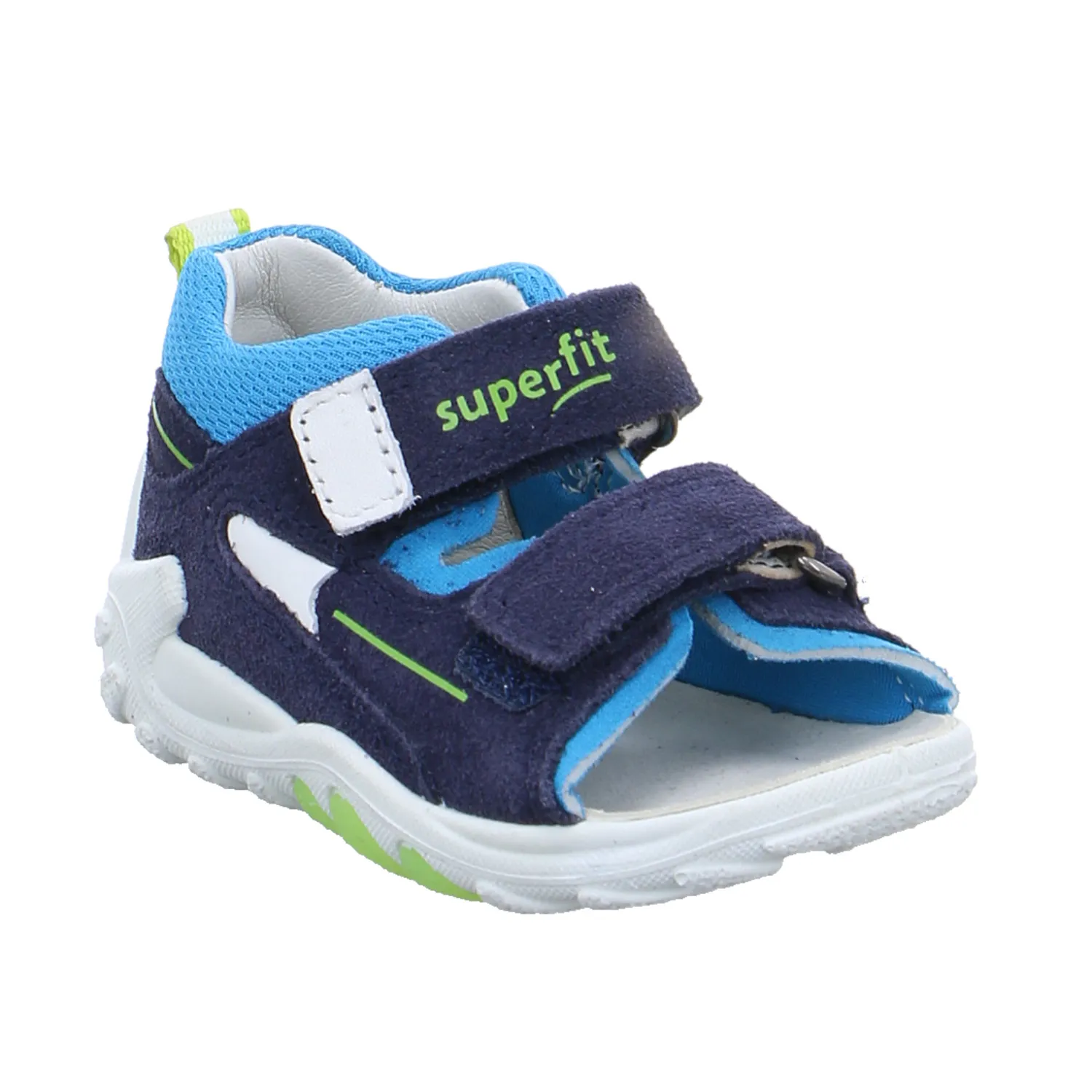 SUPERFIT Baby-Sandale Dunkelblau Leder  Unisex Minilette