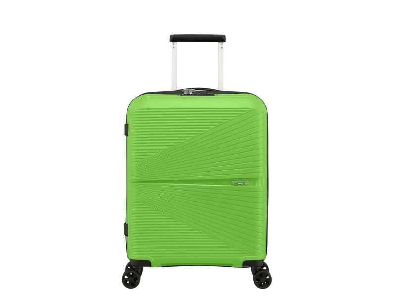 American Tourister Reisekoffer Airconic 33.5L, Acid Green Koffer für Kurzreisen