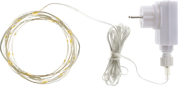 Sirius Knirke , Clear/Silver , 7,9m 3m Warm white