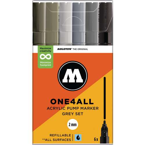 MOLOTOW™ ONE4ALL 6er-Sets 127HS