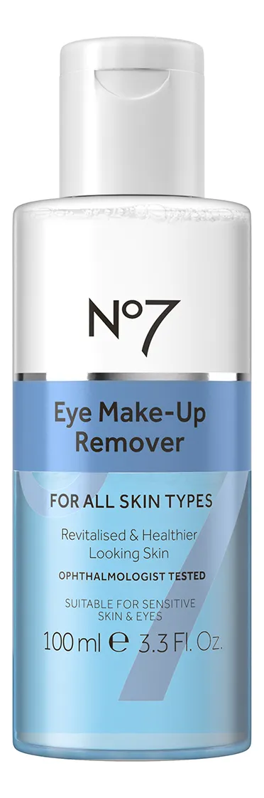 No7 Radiant Results Cleansing Eye Make Up Remover - 100 ml.