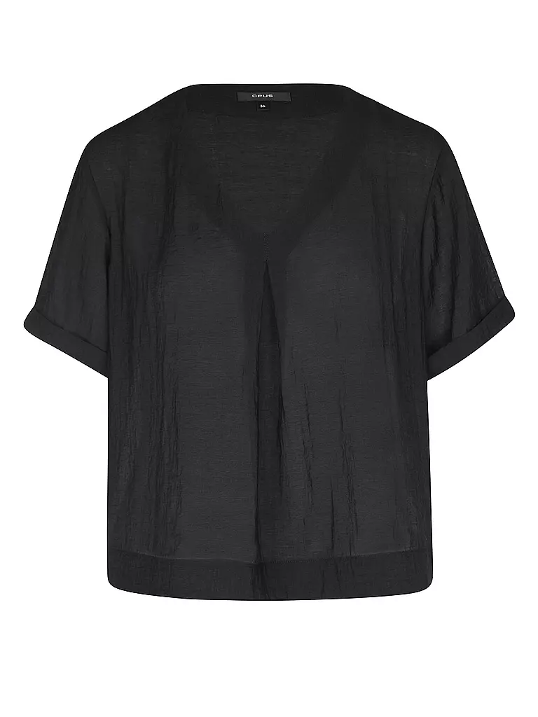 OPUS Blusenshirt FULKA petrol