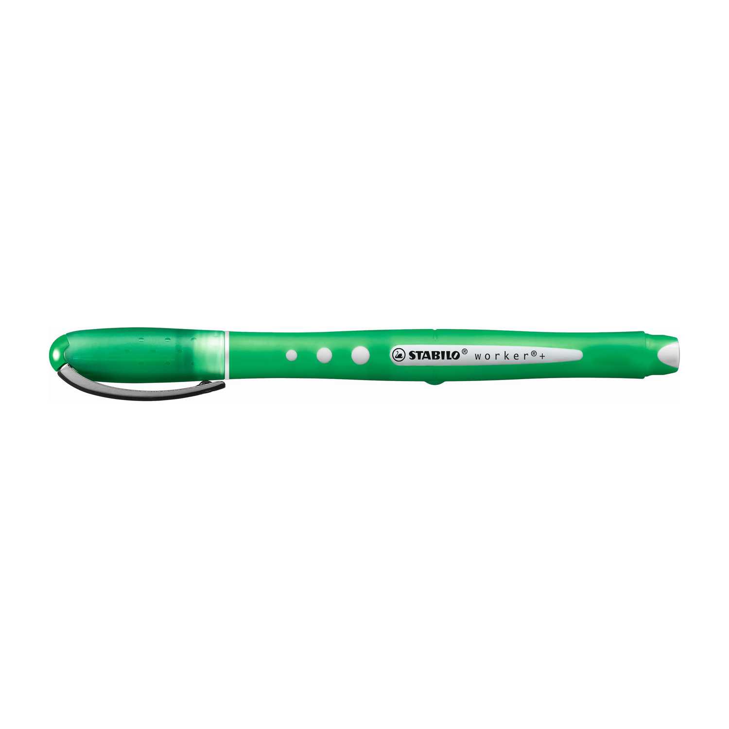 Stabilo Rollerball worker colorful grün