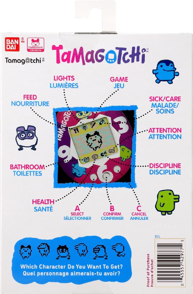 Tamagotchi elektronisk babydukke (Honey case)
