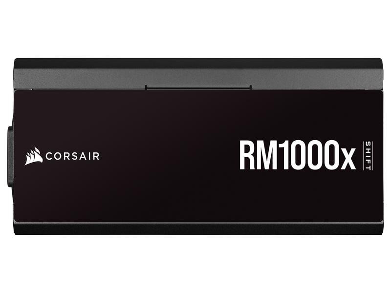 Corsair Netzteil RMx SHIFT Series RM1000x 1000 W Vollmodulares ATX-Netzteil mit 1000 W und 80 PLUS Gold Zertifizierung