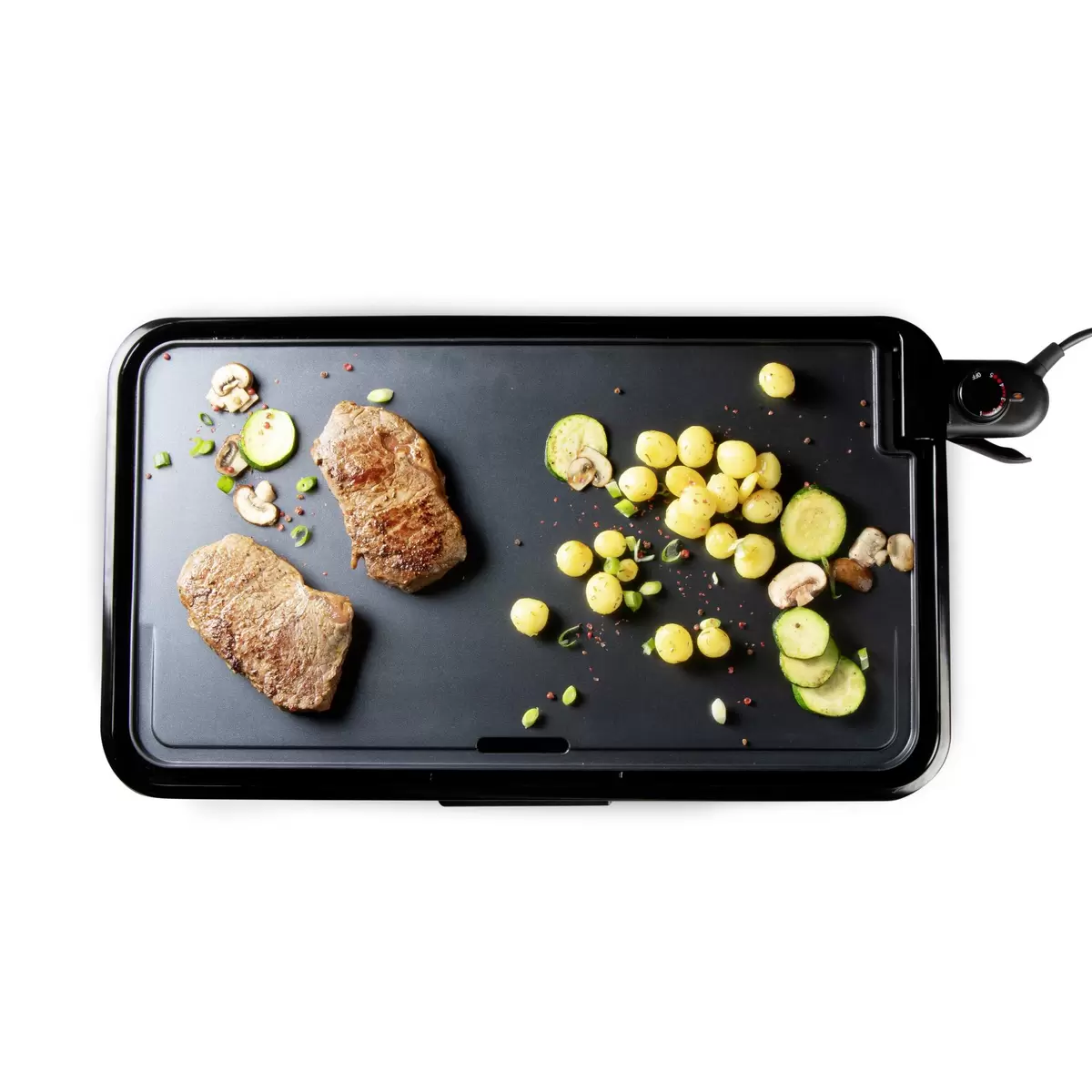 Tischgrill / Teppanyaki Domo DO9263G Silber