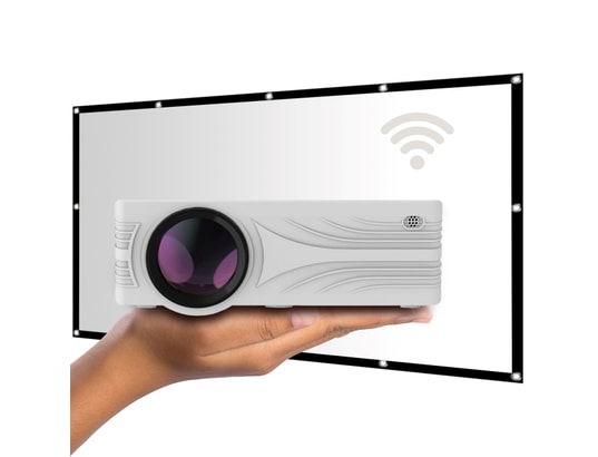 LA VAGUE - Vidéoprojecteur Home Cinéma Lv-hd240 wi-fi bundle vidéoprojecteur led avec écran lv-sta...