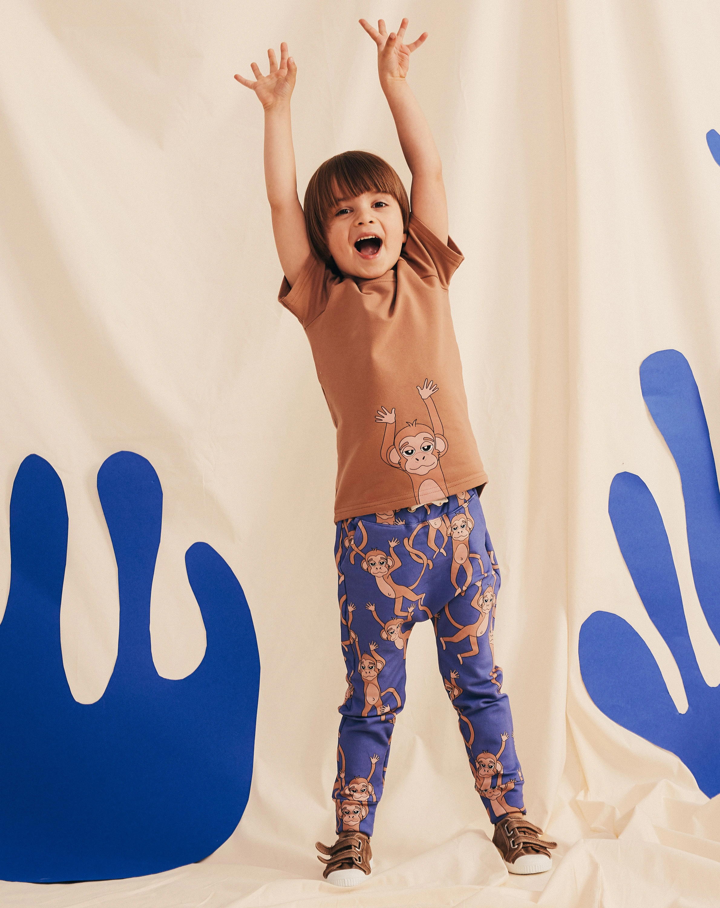 Sweathose MONKEY in blue