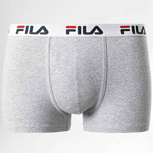 Lot De 5 Boxers FU5016 Noir Blanc Bleu Marine Gris Chiné
