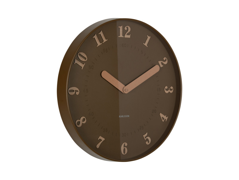 Wall Clock Amena KA6083BK Black