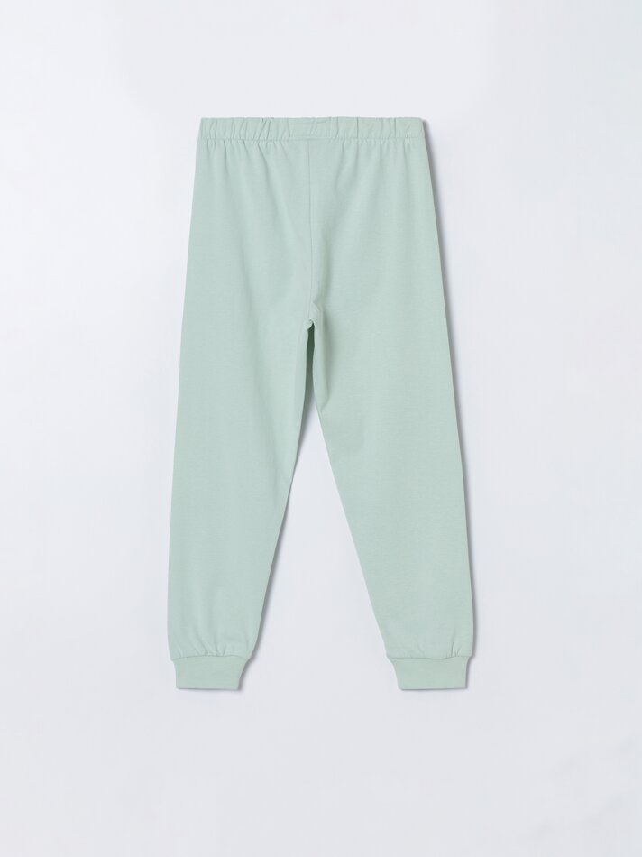 Pijama estampado - Verde Maçã
