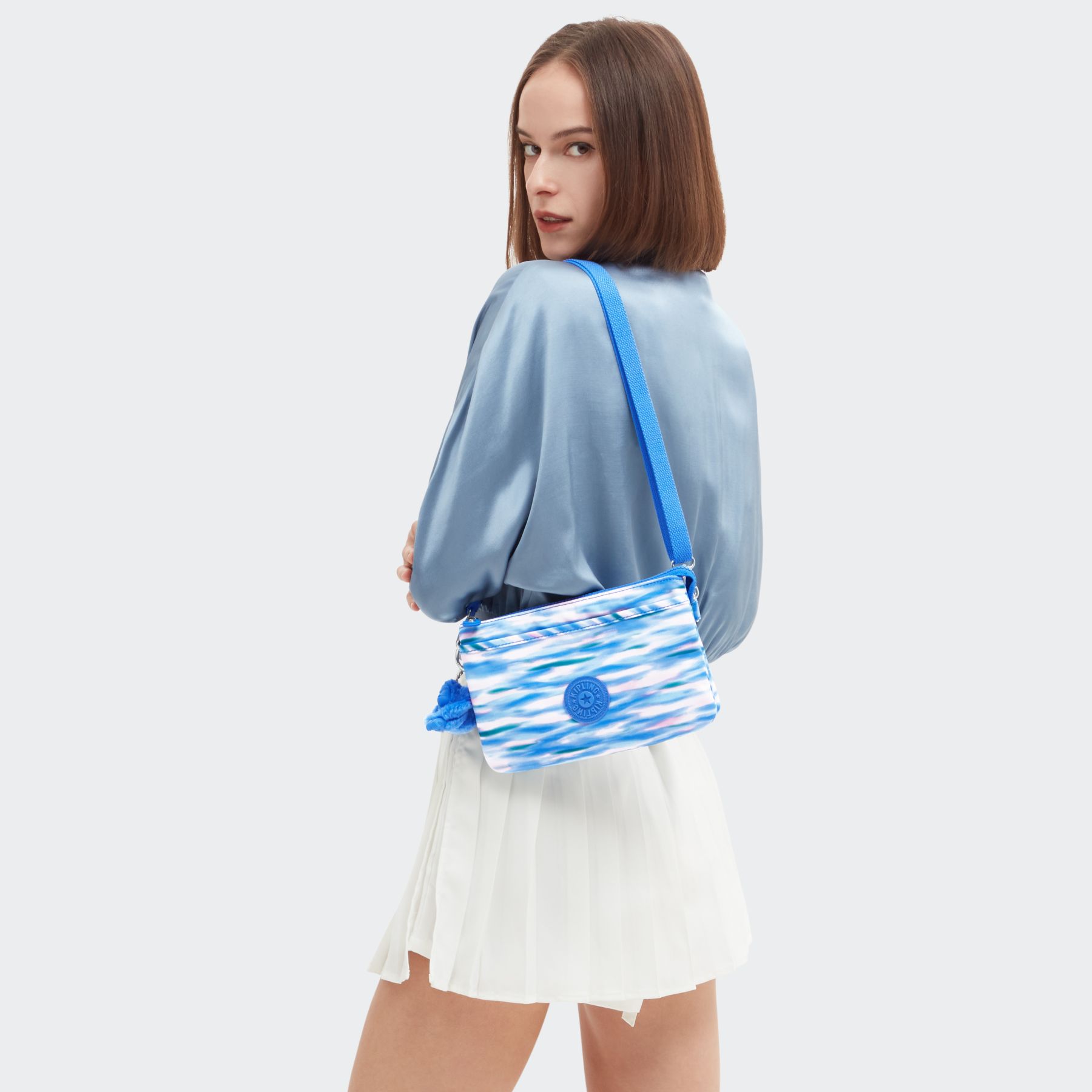 RIRI Petit Sac Bandoulière - Diluted Blue