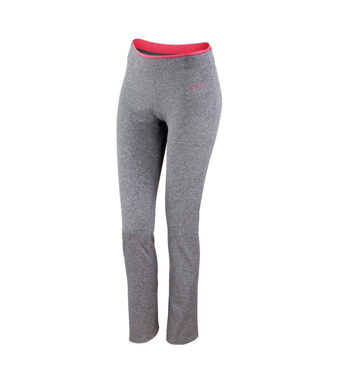 Spiro Fitness - Pantalon de sport - Femme (Gris/Corail) - UTRW4777