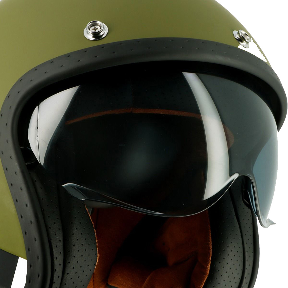 Helstons - Casque Thunderbolt Kaki / Jaune / Blanc