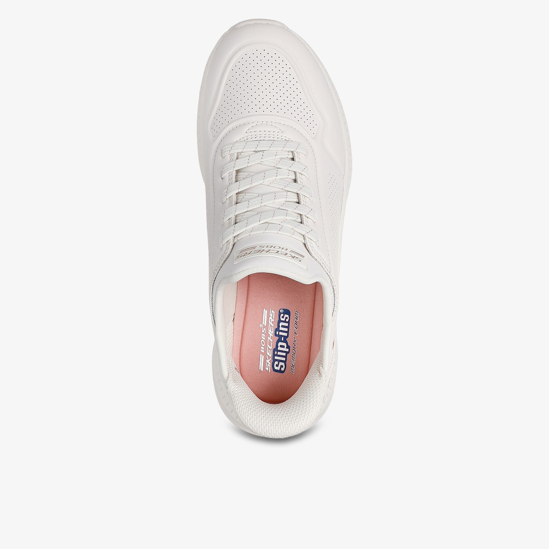 SKECHERS BOBS Squad 4 Damen Slip On weiß