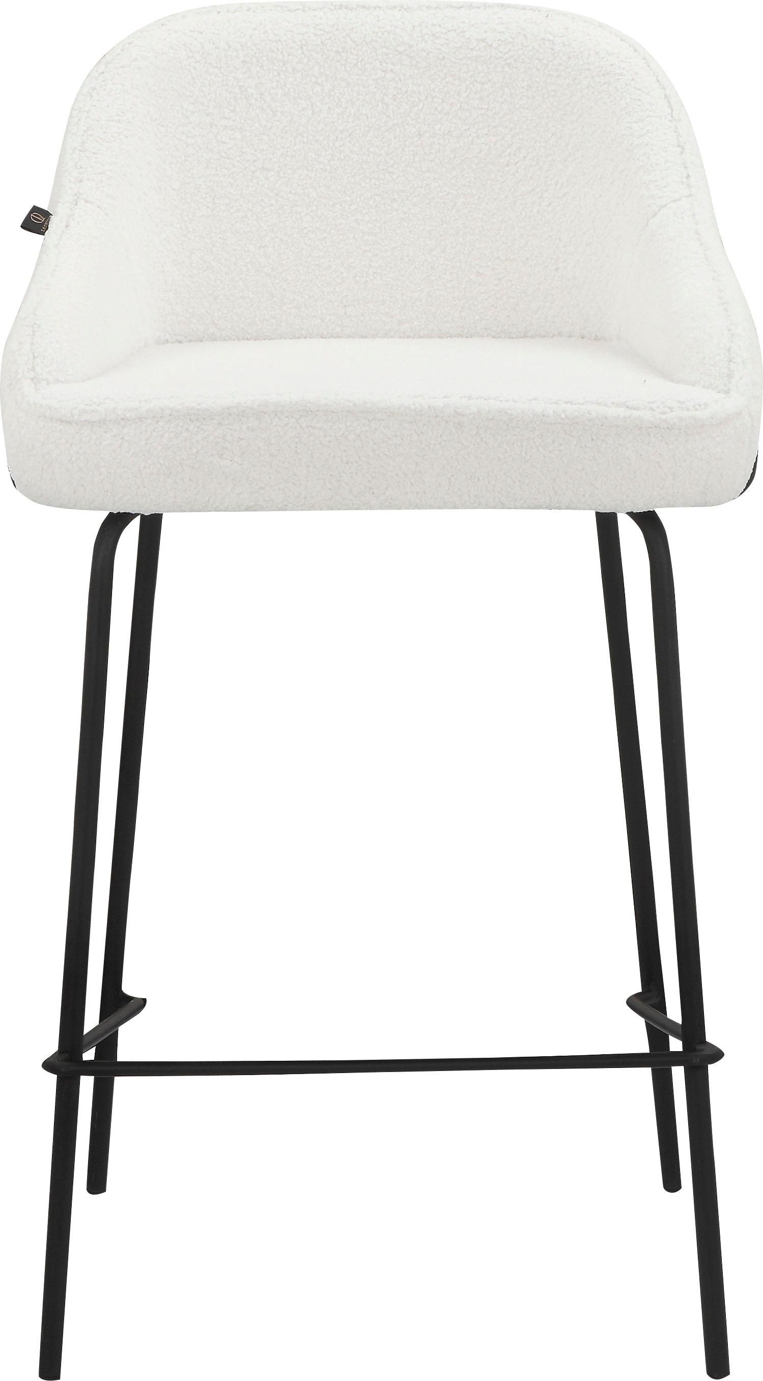 Leonique 4-Fussstuhl »Puant« () 2 Stk.mit Stoff aus Polyester/recyceltem Polyester, Sitzhöhe 65 cm