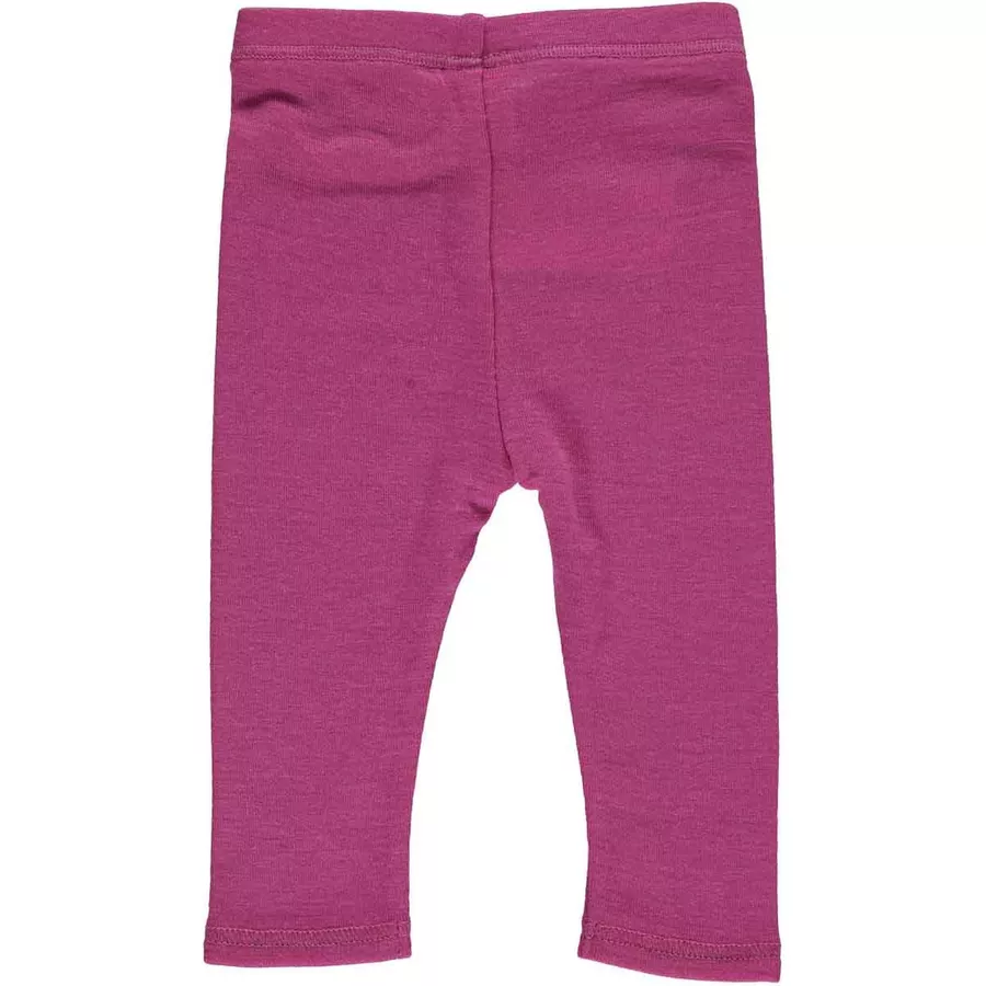 Fred's World Babyleggings aus Merinowolle Plum