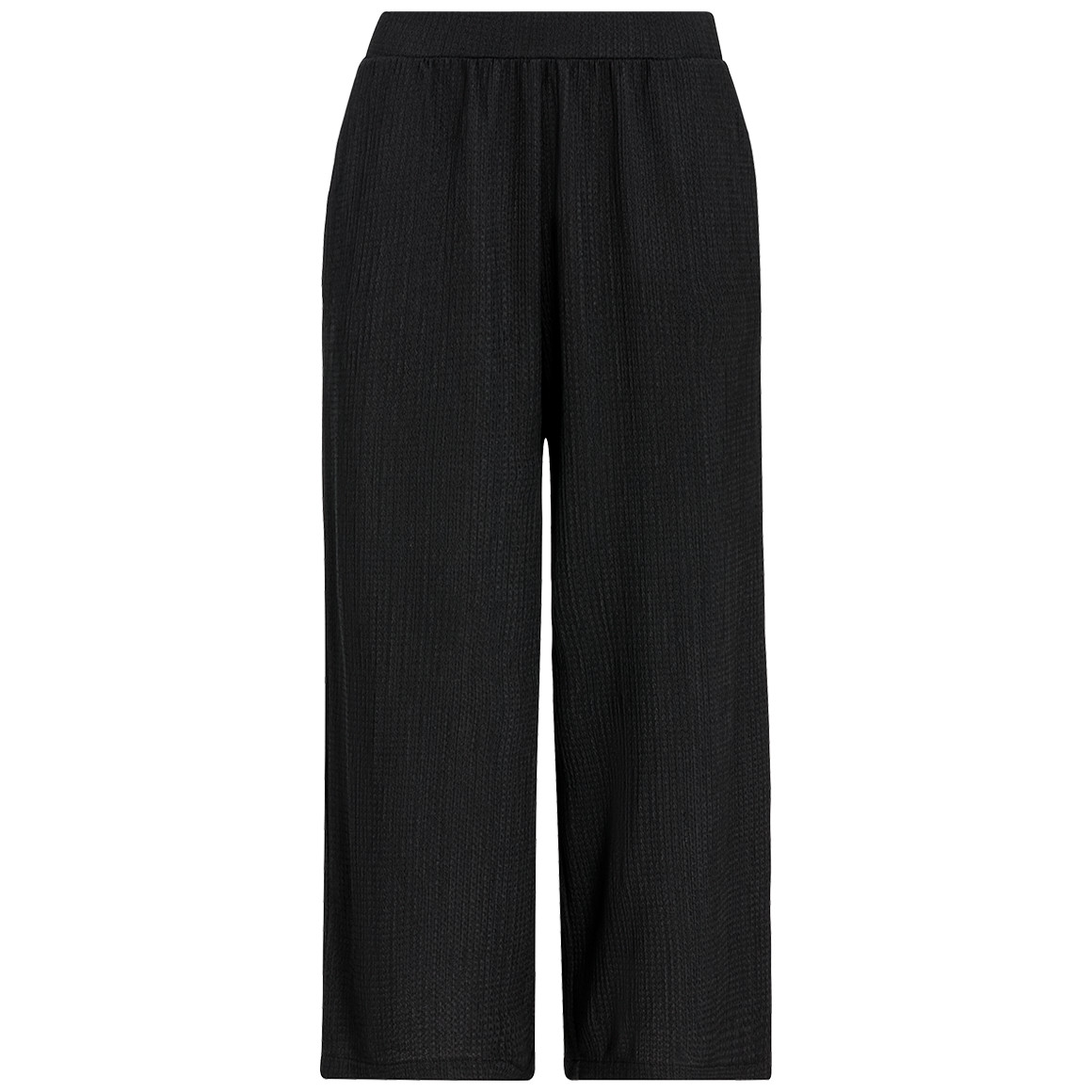 Gina Benotti Damen Culotte mit strukturiertem Material schwarz