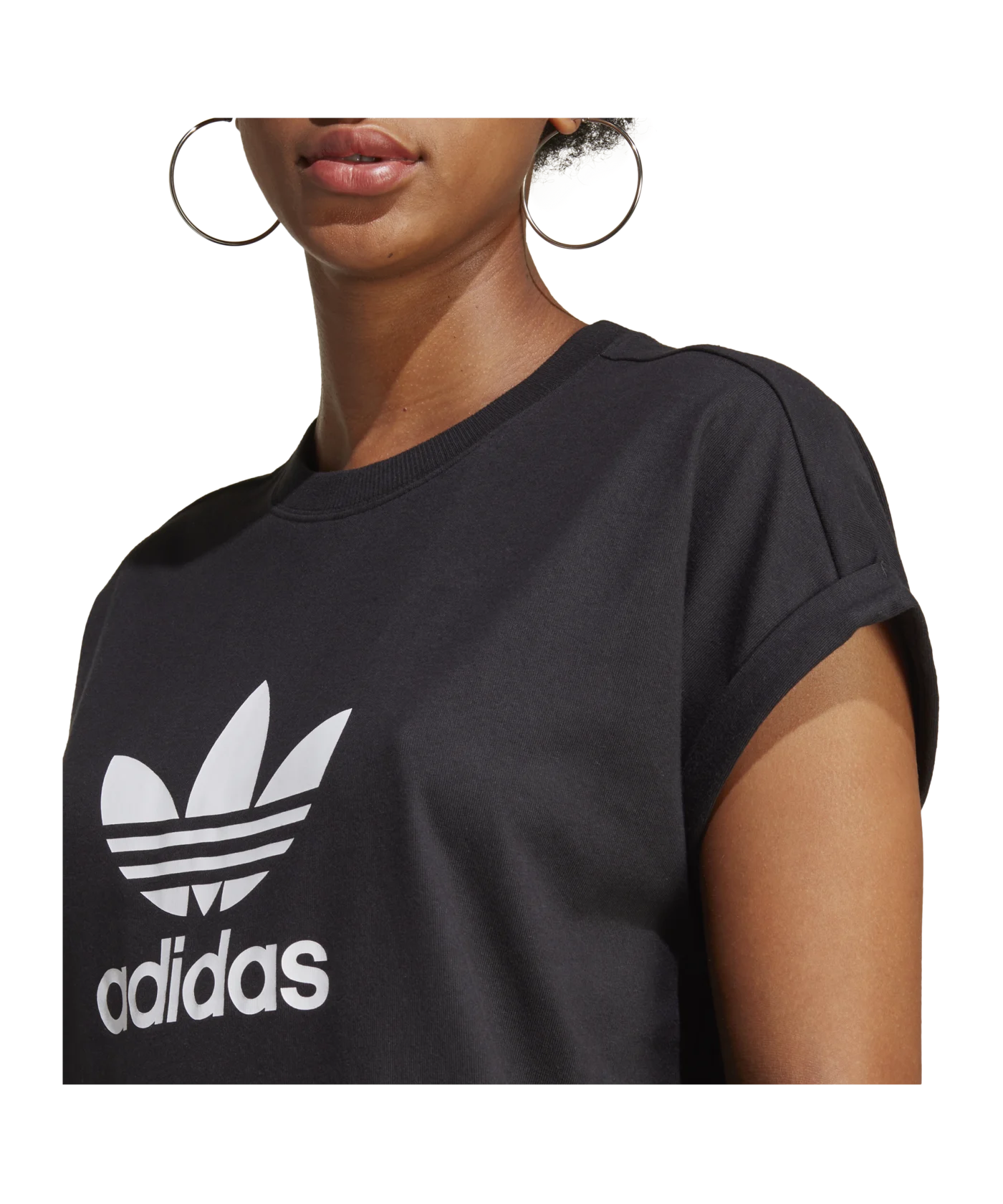 adidas Originals Adicolor Classics Trefoil Tee Dress Black