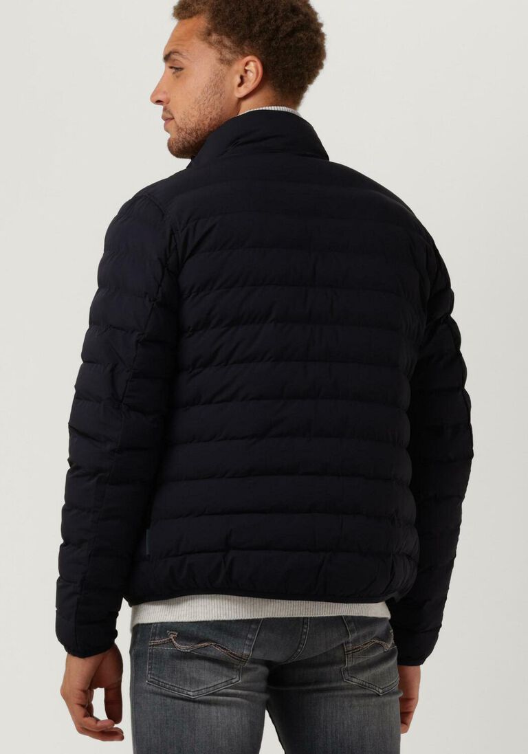 PROFUOMO blauwe profuomo gewatteerde jas outerw lt weight bomber
