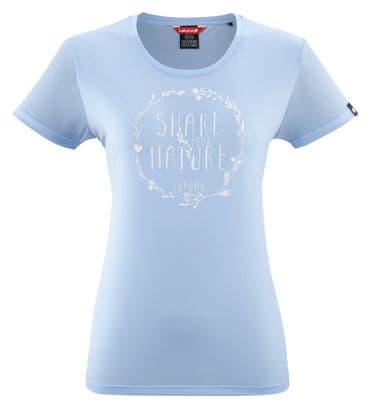 T-shirt Technique Femme Lafuma Corporate Bleu Clair