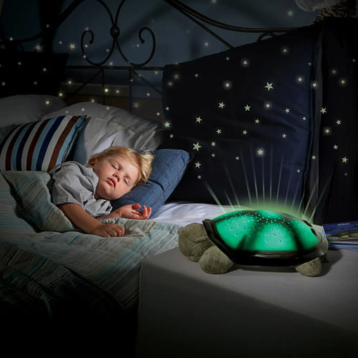 Cloud B Lampe Crépuscule Twilight Buddies™ - Tortue Olive
