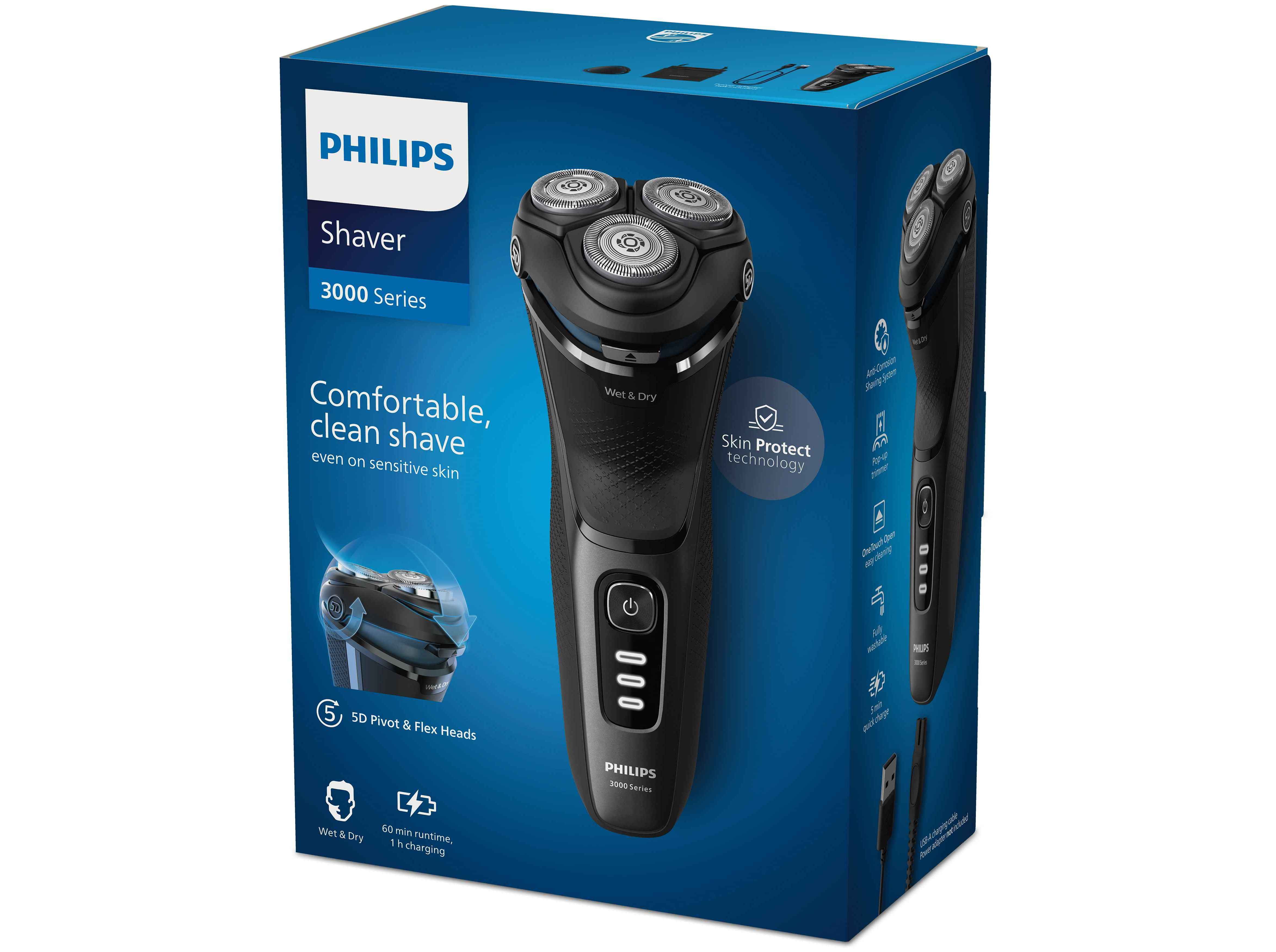 MÁQUINA DE BARBEAR PHILIPS S3244/12 SERIE 3000