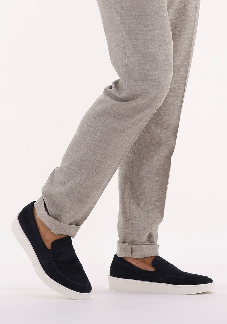 MAZZELTOV donkerblauwe mazzeltov loafers noah