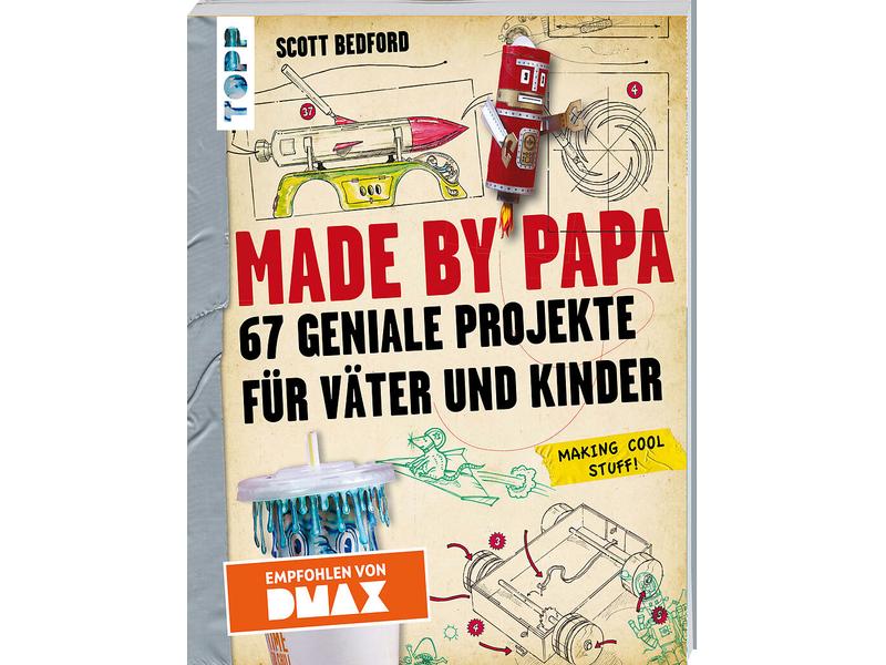 Frechverlag Bastelbuch Made by Papa 336 Seiten Bastel Ratgeber
