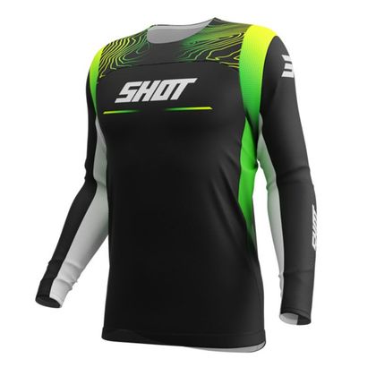 Maillot cross Shot CONTACT - APEX - ENFANT - Jaune