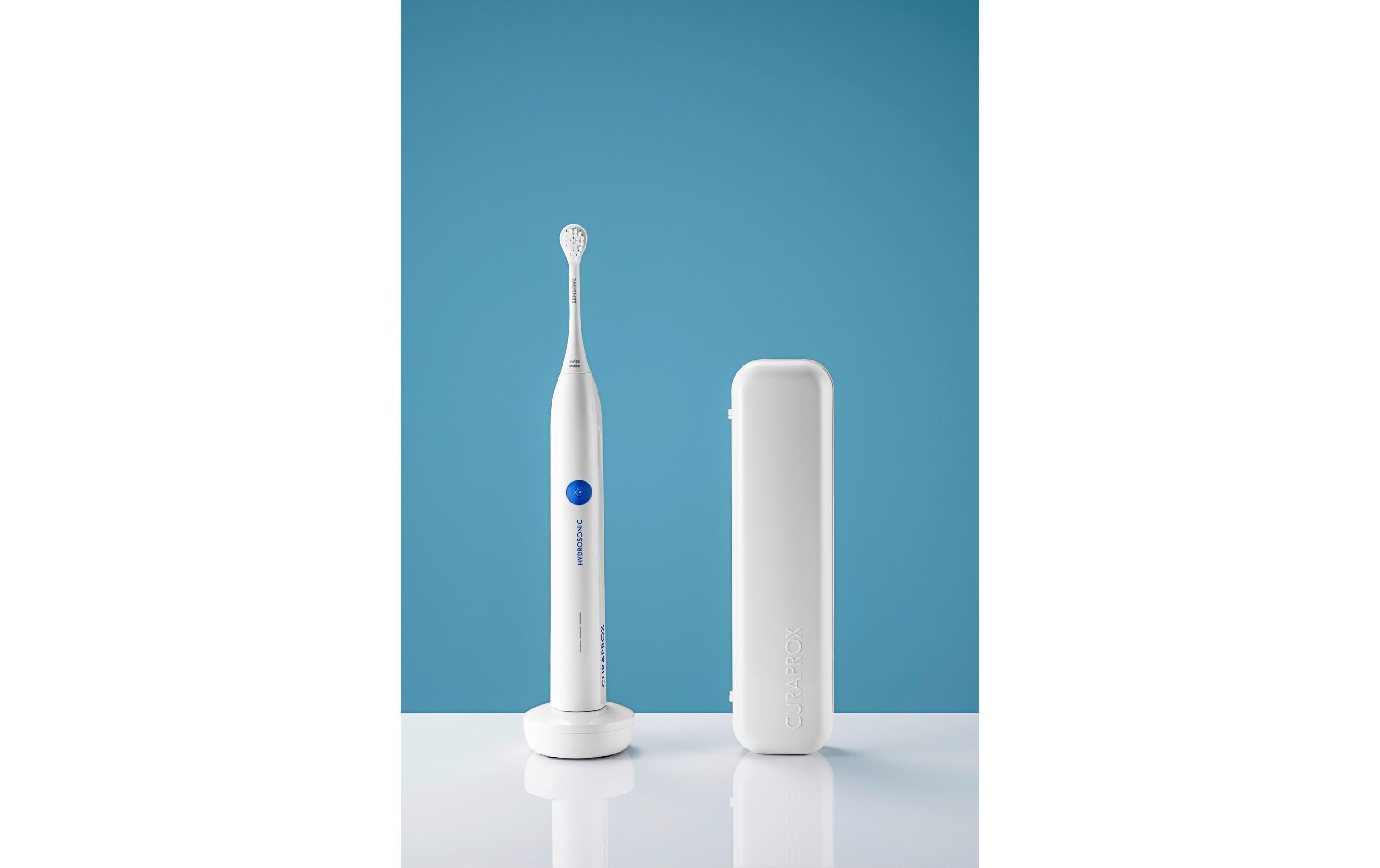 Schallzahnbürste Hydrosonic EasyElektrische Zahnbürste in Weiss