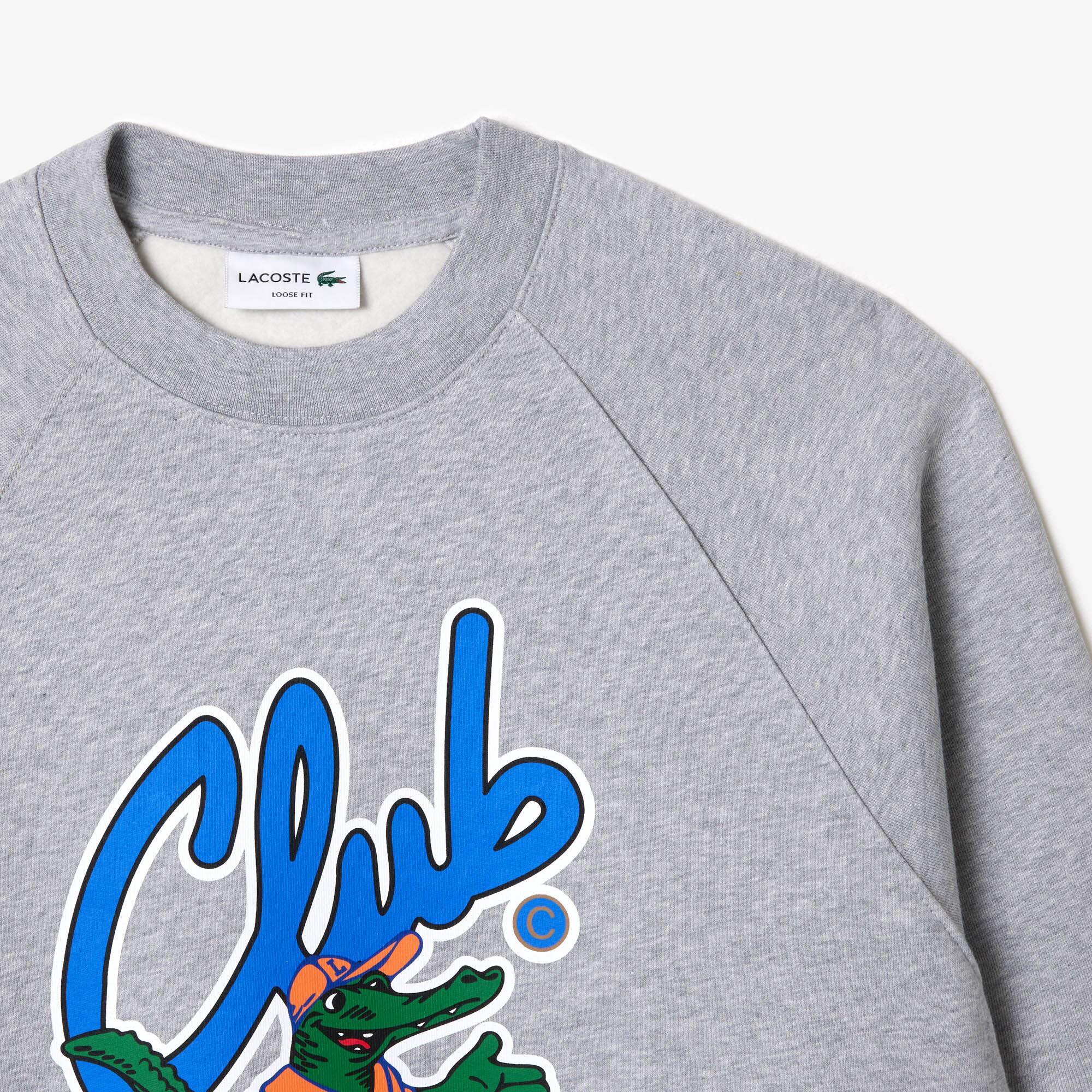 Jogger-Sweatshirt mit Raglanärmel Sweatshirts - Grau - Lacoste - Unisex